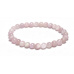 Kunzit-Armband elastischer Naturstein, Kugel 6 mm / 16 - 17 cm, Stein der Gefühle