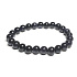 Goldstein blau Avanturin Armband elastisch, Kugel 8 mm / 16-17 cm, Stein der Ambition