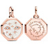 Charms Sterling Silber 925 Funkelnde Augen - Mini Medaillon, Armband Anhänger Symbol