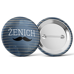 Nekupto Abzeichen Bräutigam 5,5 cm