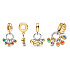 Charms Sterling Silber 925 Marvel The Avengers, Infinity Stones - Infinity Gems, Anhänger für Armband