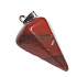 Jaspis rot Sideric Pendel Naturstein 2,2 cm, Vollpflege Stein