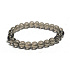 Quarz Smoke Armband elastisch Naturstein, Kugel 8 mm / 16-17 cm, die perfekte Heiler