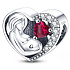 Charme Sterling Silber 925 Schwangerschaft Perle auf Armband Familie