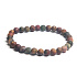 Jaspis Picasso Armband elastischer Naturstein, Kugel 6 mm / 16 - 17 cm, Stein der positiven Energie