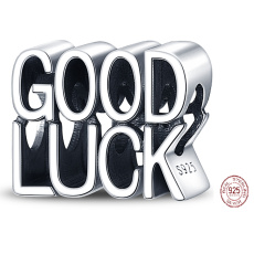 Sterling Silber 925 Good Luck - Glücksperle auf Armband Symbol