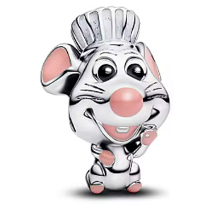 Charm Disney Pixar Ratatouille Remy - malý šéfkuchař, korálek na náramek zvíře