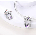 Sterling Silber 925 Sister - Ich werde immer dein Freund sein, Familienarmband-Anhänger