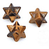 Tigerauge merkaba hmatka Naturstein 13 mm, Stein der Sonne und Erde, bringt Glück und Reichtum