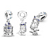 Charms Sterling Silber 925 Marvel Star Wars Droide R2-D2, Armband Anhänger