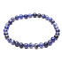 Sodalith-Armband elastisch Naturstein, Kugel 4 mm / 15 cm, für Kinder, Stein Kommunikation