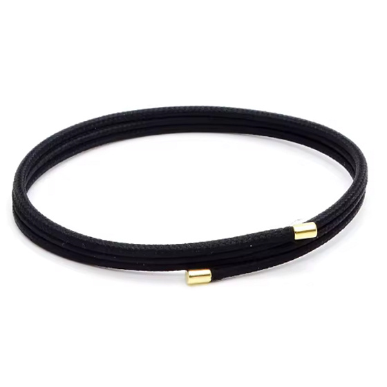 Die Kraft der Farben Magnetarmband Variationen – Schwarz | Ein Schmuckstück, viele Formen | 51 cm