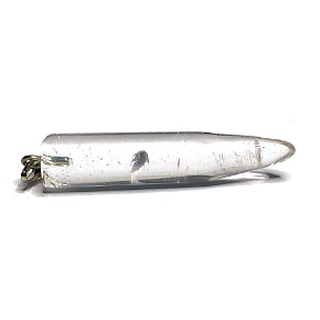 Kristall-Glückszahn-Anhänger Naturstein 4 cm, Stein Steine