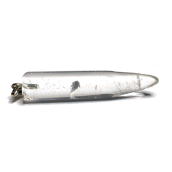 Kristall-Glückszahn-Anhänger Naturstein 4 cm, Stein Steine