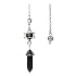 Onyx Merkaba + Pendel, Naturstein-Anhänger 71 x 8 x 8 mm, Lebenskraftstein
