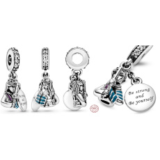 Charm Sterling Silber 925 Disney Mulan, Film-Armband-Anhänger