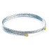 Die Kraft der Farben Magnetarmband Variace – Silber | Ein Schmuckstück, viele Formen | 51 cm