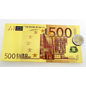 Talisman Gold Kunststoff-Banknote 500 EUR