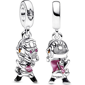 Charme Sterling Silber 925 Marvel Guardians of the Galaxy, Star-Lord, Perle auf Armband Film