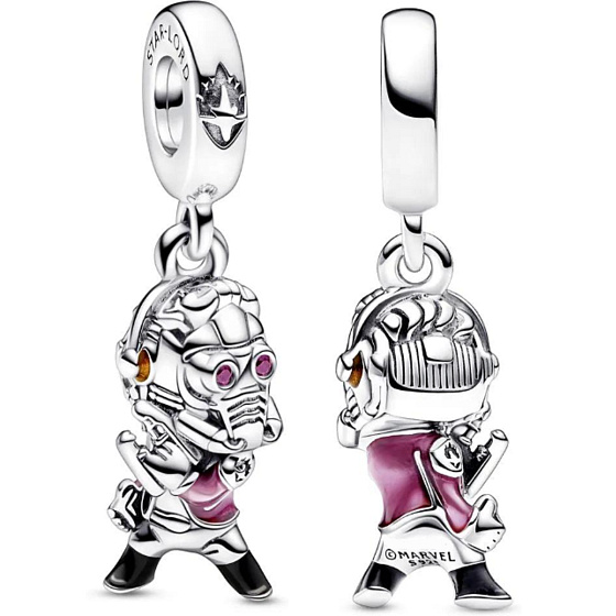 Charme Sterling Silber 925 Marvel Guardians of the Galaxy, Star-Lord, Perle auf Armband Film