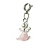 Engel tanzen Anhänger mit Flügeln rosa Rock 14 x 24 mm 1 Stück