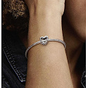 Charme Sterling Silber 925 Herz und Unendlichkeit Love You Mum, Perle auf Armband Familie