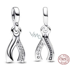 Charm Sterling Silber 925 Knochen Grußkarte - Mini Medaillon, Armband Anhänger Symbol Charm Sterling Silber 925 Knochen Grußkarte - Mini Medaillon, Armband Anhänger Symbol