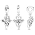 Charme Sterling Silber 925 Magic Dragon, Armband Anhänger, Film