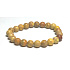 Jaspis / Regalit Imperial Meeressediment Gold Armband elastisch gemischtes Mineral, Kugel 8 mm / 16 - 17 cm