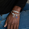 Charm Sterling Silber 925 Sternzeichen Sparkling Gemini, Perle für Armband