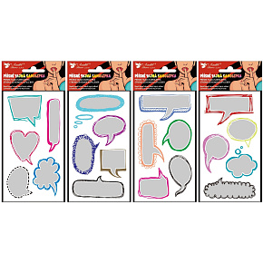 Aufkleber streng geheim Rubbelblase 8 x 18,5 cm