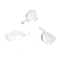 Crystal Tumbler Anhänger Naturstein, 2,2-3 cm, 1 Stück, Stein der Steine Crystal Tumbler Anhänger Naturstein, 2,2-3 cm, 1 Stück, Stein der Steine
