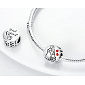 Sterling Silber 925 Hund Freund - für immer, Haustier-Armband Perle