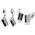 Sterling Silber 925 Handtasche Schreiben Tasche, Armband Anhänger, Interessen