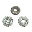 Obsidianflocke Donut Naturstein 30 mm, Rettungsstein
