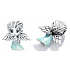 Charme Sterling Silber 925 Disney Ice Kingdom, Elsa, Perle auf Armband Film