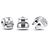 Charm Sterling Silber 925 Rucksack Reise Perlenarmband Reise
