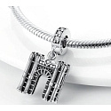 Sterling Silber 925 Arc de Triomphe, Reise-Armband-Anhänger