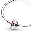 Charme Sterling Silber 925 Disney Cinderella - Suzy die Maus mit Nadel und Faden, Perle für Armband Film