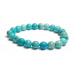 Tyrkenit Armband elastischer Naturstein, Perle 8 mm / 16-17 cm, Stein der jungen Leute, die ein Lebensziel suchen