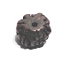 Rudraksha alte tibetische Ölperle, handpoliert - Nepal 15-17 mm