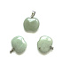 Chalcedon Apfel der Erkenntnis Anhänger Naturstein 1,5 cm, Stein der Liebe und Freude
