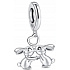 Charm Sterlingsilber 925 Verliebte Häschen, Anhänger für Armband Tier