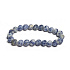 Sodalith-Armband elastisch Naturstein, Kugel 8 mm / 16 - 17 cm, Stein Kommunikation