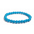 Tyrkenit Armband elastischer Naturstein, Perle 6 mm / 16-17 cm, Stein der jungen Leute, die ein Lebensziel suchen