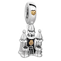 Sterling Silber 925 Disney Castle - Das Leben ist ein Märchen, Armband-Anhänger