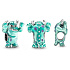 Charms Sterling Silber 925 Disney Pixar Monsters Ltd, Sulley, Armband Perle