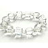 Azeztulit-Facettenarmband elastischer Naturstein 11 - 12 mm / 16 - 17 cm, Hochfrequenzenergie