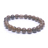 Holzarmband natur dunkel 8mm/ 16 - 17cm,