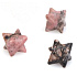Rhodonit Merkaba Naturstein 13 mm, großer Heiler der Herzen